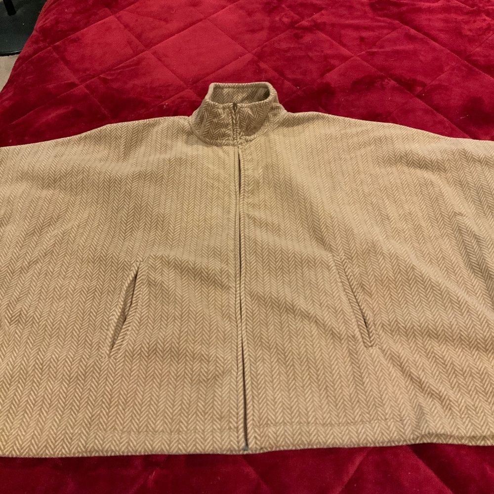 L.L. Bean fleece poncho